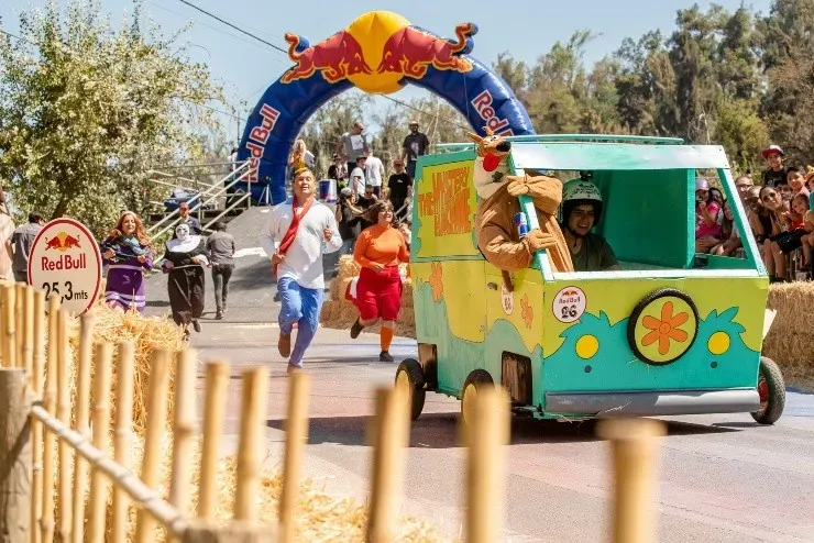 Crea y corre con tu auto loco en elRed Bull Soapbox Race y podrás viajar a la F1. Foto: Red Bull Content Pool.