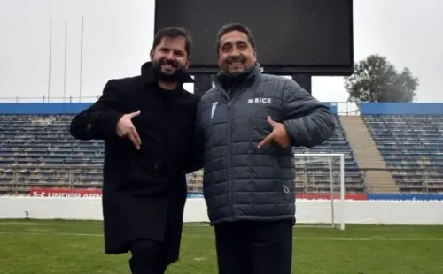 Gabriel Boric y Mario Lepe
