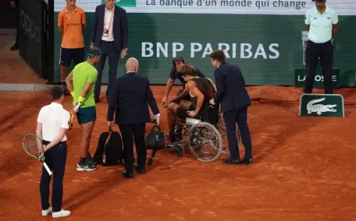 Rafa quedó muy preocupado por la situación de Sascha. | Foto: Getty