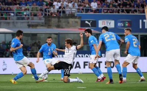 Empate 1-1 entre Italia y Alemania por la primera fecha de la Nations League 2022-23.