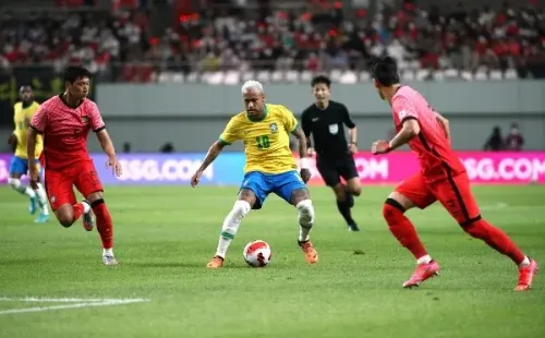 Corea del Sur chocará con Chile después de caer 5-1 con Brasil. | Foto: Getty