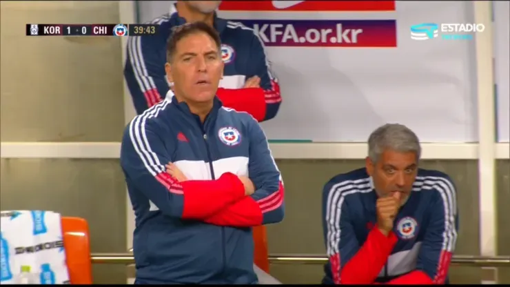 Eduardo Berizzo no mostró la mejor cara después de su primer amistoso al mando de la selección chilena