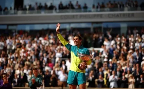 Con una lesión en el tobillo que lo sigue hace tiempo, Rafa Nadal igualmente mostró su mejor tenis para ganar Roland Garros. | Foto: Getty