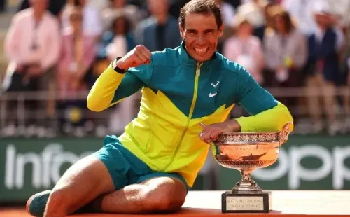 Rafael Nadal ganó su decimocuarto título del Abierto de Francia. | Foto: Getty