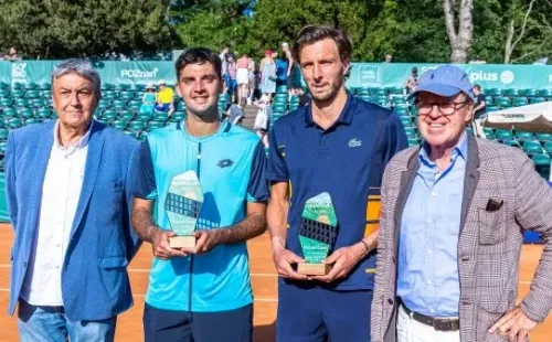 Tomás Barrios quedó segundo en el Challenger de Poznan en Polonia. | Foto: Poznan Open