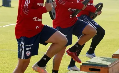 El nacido en Bélgica se abre espacio dentro de la Roja. (Foto: Carlos Parra/ANFP)