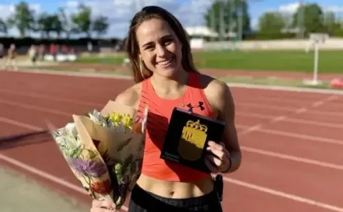 María Ignacia Montt ganó medalla de bronce en España. (Atlética Chilena)