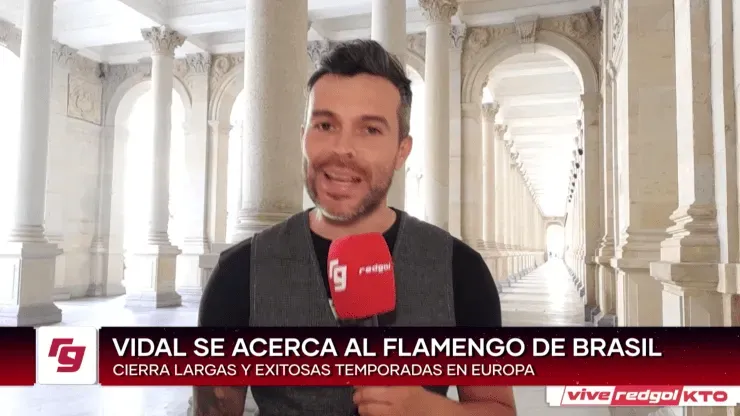 Enzo Olivera debuta desde esta semana en Vive RedGol, con la actualidad de los chilenos en Europa pensando en una nueva temporada. Foto: Captura RedGol.