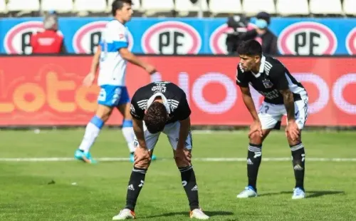 El equipo titular de Colo Colo terminó agotado la primera rueda ante la sobrecarga de partidos. El físico es un tema a mejorar en la segunda parte del año. Foto: Agencia Uno