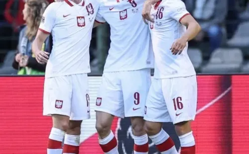 Robert Lewandowski anotó el gol del honor de Polonia ante Bélgica. Foto: Twitter@EURO2024