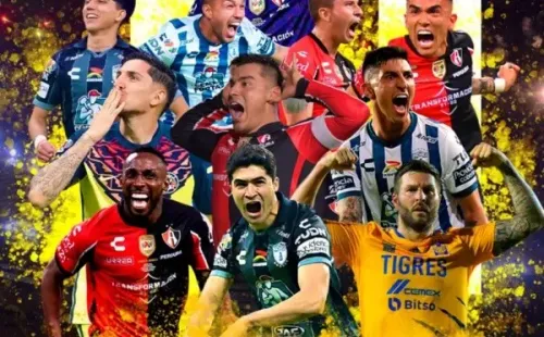 El once ideal de la Liga MX 2022. Foto: Liga MX