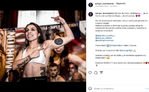 Daniela “Leona” Asenjo tuvo revancha y se coronó campeona.