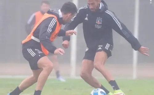 Colo Colo se entrena en el frío de Argentina en medio de su intertemporada. Foto: Comunicaciones Colo Colo
