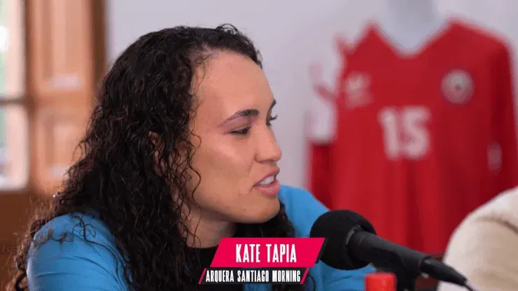 Kate Tapia, portera de Santiago Morning, está nominada con la selección colombiana para la fecha FIFA de junio, como antesala de la Copa América que se desarrollará en su país en julio próximo. Foto: Captura.