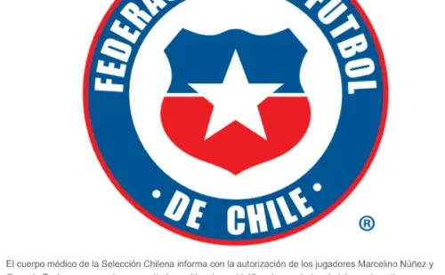 Parte médico de la Roja por Marcelino Núñez y Gonzalo Tapia