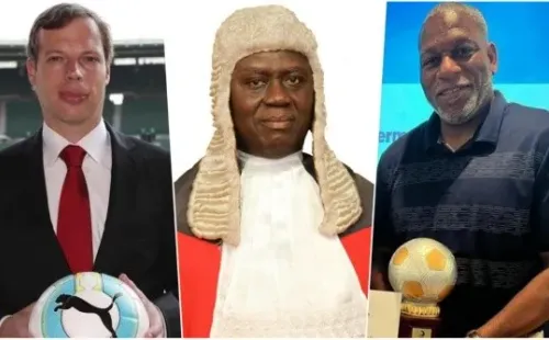 Thomas Hollerer, Anin Yeboah y Mark Anthony Wade