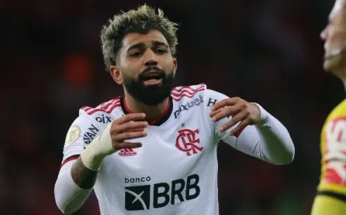 Gabigol en Internacional vs Flamengo