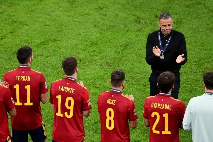 Liberman cruzó a Luis Enrique y lo calificó de “chanta” tras las nuevas declaraciones del DT de España sobre el nivel de la selección argentina. (Foto: Getty Images)