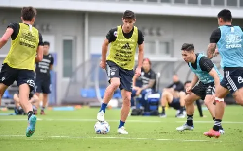 La Roja en su primer entrenamiento tras el fallo de la FIFA.