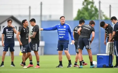 Berizzo ya piensa en poder sacar su primer triunfo ante Ghana. | Foto: Comunicaciones ANFP