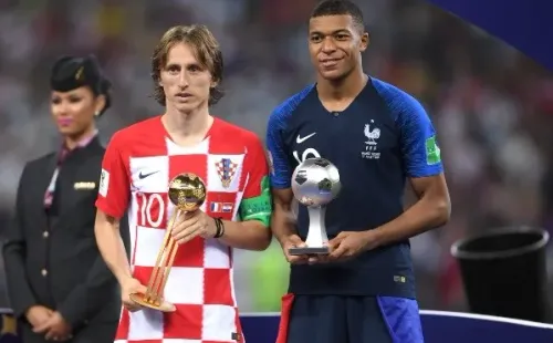 Modric y Mbappé