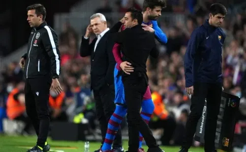 Xavi le avisó a Piqué que no está en los planes. Ahora el defensor debe decidir si seguir o no en el Barcelona. Foto: Getty Images
