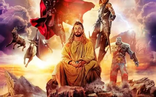 Revisa los nuevos afiches de personajes para Thor Love & Thunder.(Foto: Marvel)