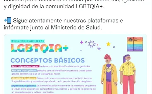 Twitter Ministerio de Salud