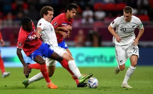 Costa Rica derrotó por la mínima a Nueva Zelanda y sacó pasajes al Mundial de Qatar 2022. Foto: Getty Images
