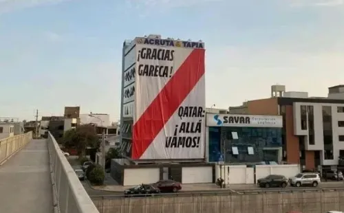 En Perú ya se imaginaban alentando a su selección en Qatar 2022. | Foto: Archivo