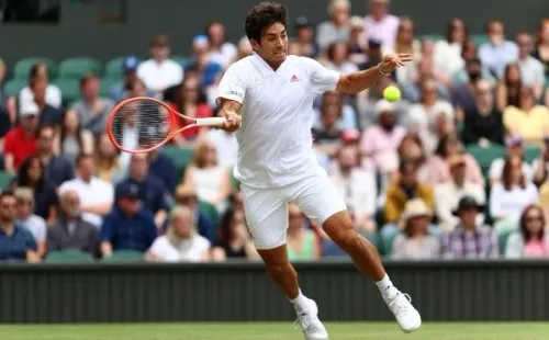 Cristian Garin en Wimbledon 2021