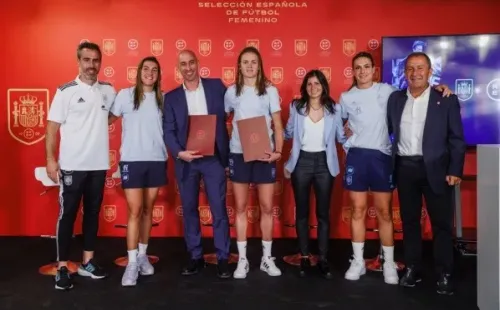 Este martes se firmó el acuerdo entre selecciones españolas. (RFEF)
