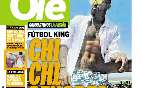 La portada de Olé.
