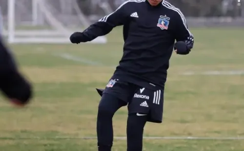 Mardones ya retomó los entrenamientos. (Colo Colo)