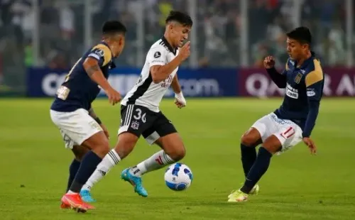 Pablo Solari jugó en Copa Libertadores (Foto: Colo Colo)