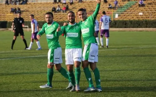 Audax Italiano llegó al empate, pero en el final, San Antonio Unido se llevó el triunfo en la Copa Chile. Foto: Comunicaciones Audax Italiano.