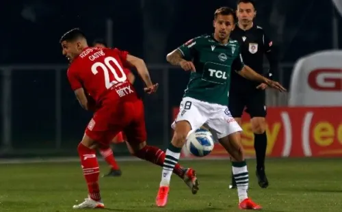Santiago Wanderers lo ganaba, pero en el final, Curicó Unido logró el 1-1. Foto: Agencia Uno