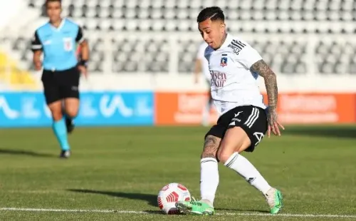 Gustavo Quinteros quiere sí o sí a Martín Rodríguez para la segunda rueda en Colo Colo. Foto: Agencia Uno