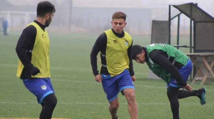 Carlos Villanueva en los entrenamientos. Foto: Magallanes.