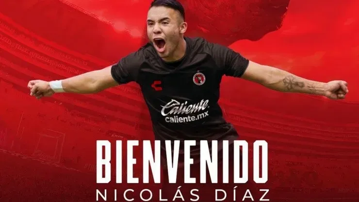 Nicolás Díaz dejó Mazatlán por Xolos de Tijuana