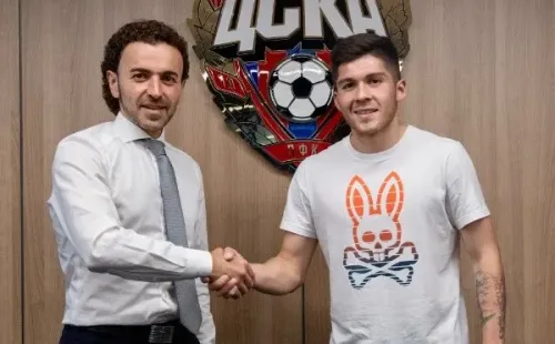 Víctor Felipe Méndez ya es jugador del CSKA Moscú y jugará en el fútbol ruso.