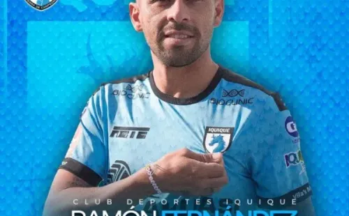 Iquique oficializó la llegada de Ramón Fernández. | Foto: Deportes Iquique