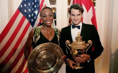 Venus Williams y Roger Federer fueron campeones de sus respectivas categorías en Wimbledon 2005. También lo repitieron en la edición de 2007. |Foto: Getty