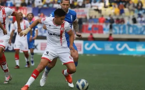 Aued y su emotivo regreso en la UC ante San Felipe por Copa Chile.
