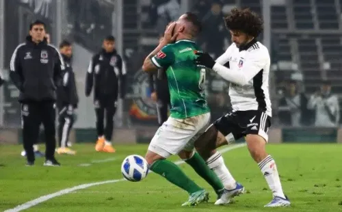 Falcón tuvo un partido lleno de roces contra Temuco (Agencia Uno)