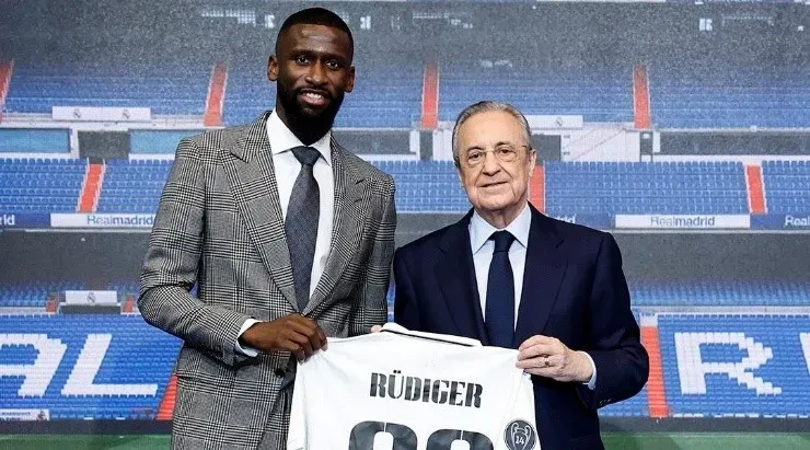 Antonio Rüdiger vive sus primeras horas como jugador del Real Madrid. Foto: Comunicaciones Real Madrid