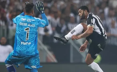 El globito perfecto de Hulk ante Flamengo (Foto: Atlético Mineiro)