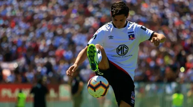 El estadio Monumental repleto recibió a Matías Fernández en 2019