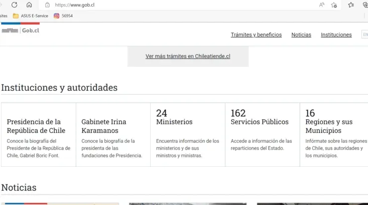El texto en la web del gobieerno.