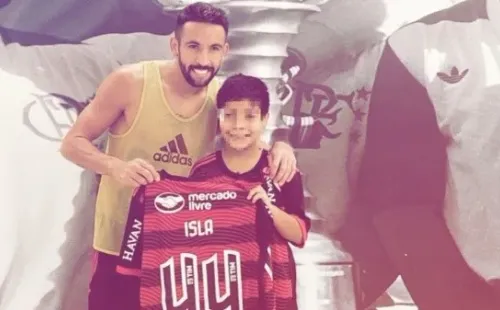 Thiago visitó a Flamengo luego del incidente en San Carlos de Apoquindo